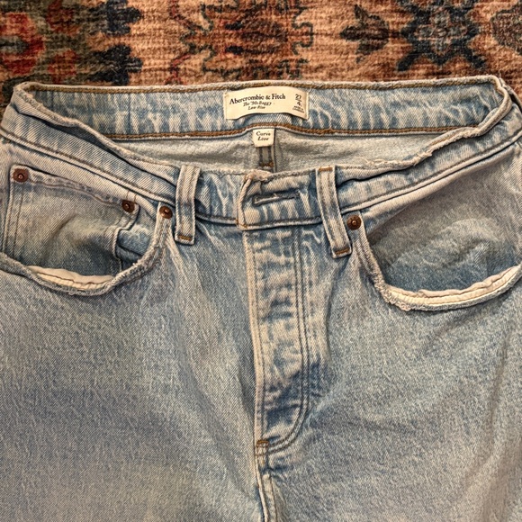 Abercrombie & Fitch Light Blue Jeans - Picture 2 of 2